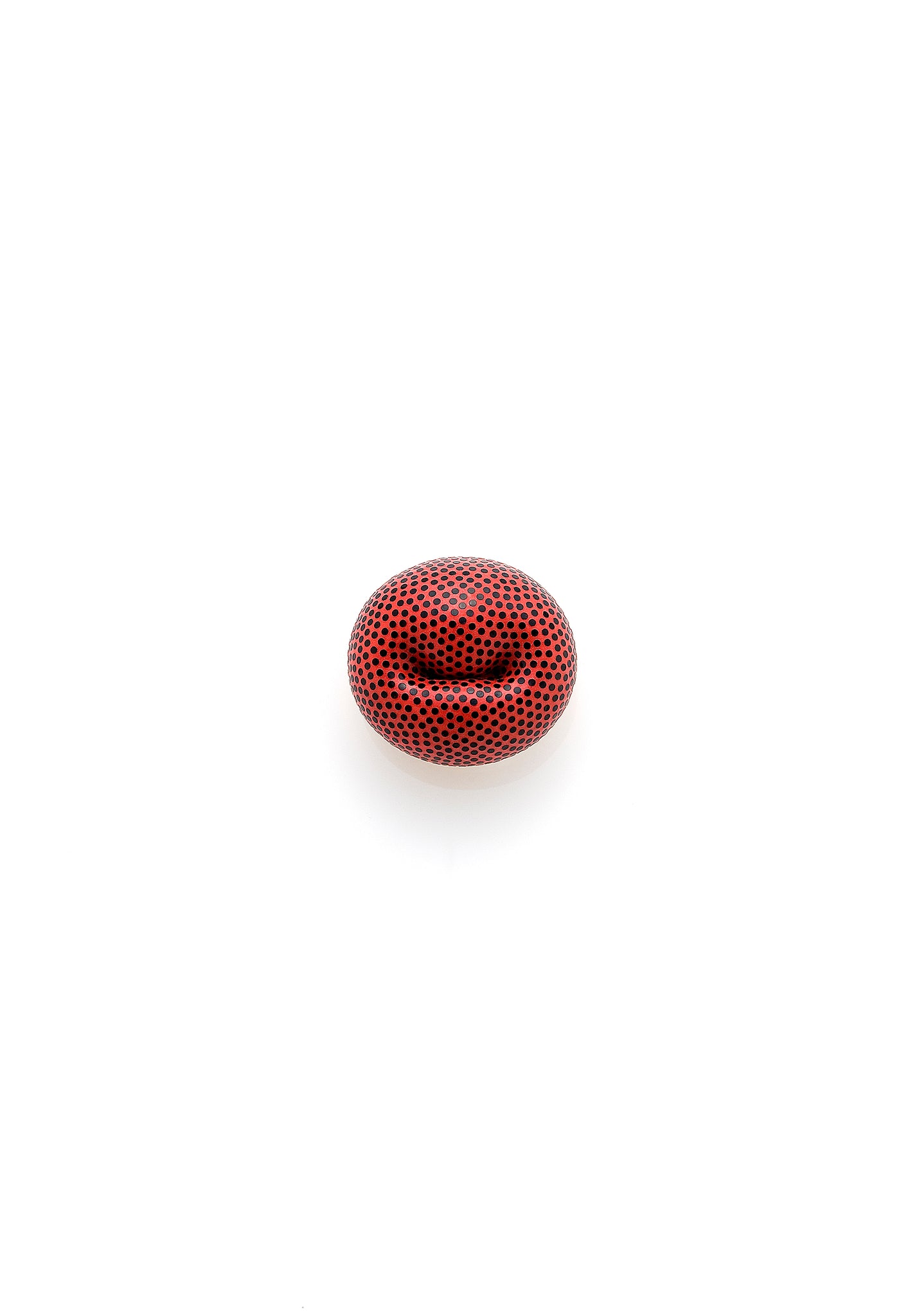 Small Red Smile Brooch