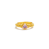 Twinkler Rough Purple Sapphire Ring