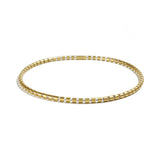 Cleopatra Gold Collier~5mm Rock Crystal