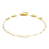 Aqua & Gold Layers Necklace