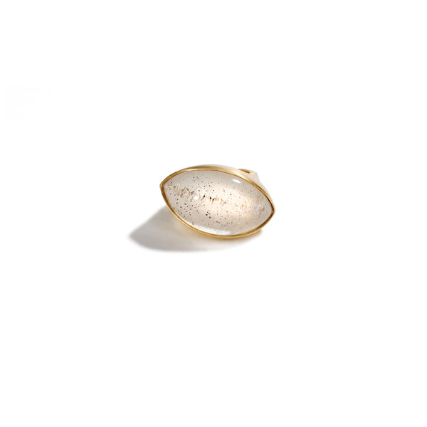 Rock Crystal Quartz Ring by Tamsen Z by Ann Ziff | _18K _luminous