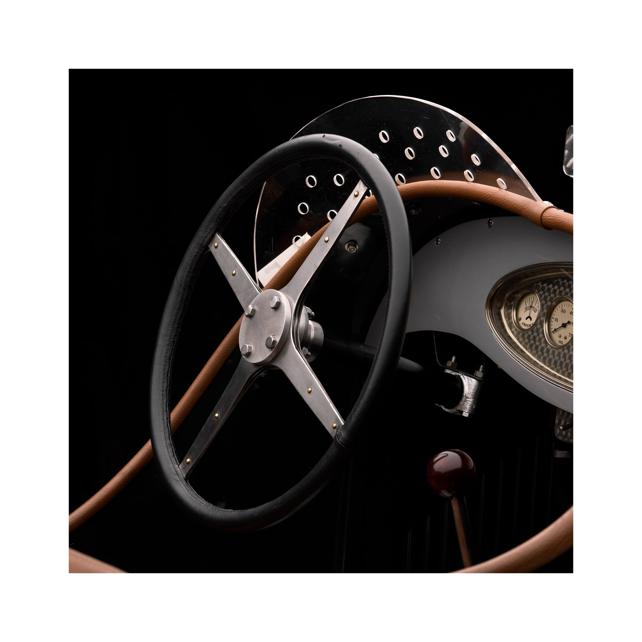 1931 Chrysler Indy Steering Wheel