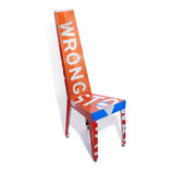Red Wrong 27 Transit Chair