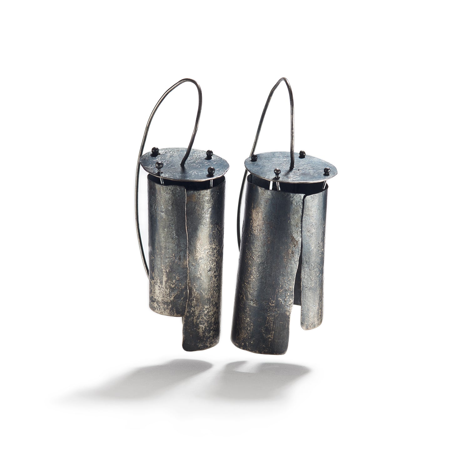 Sterling Silver Lantern Earrings