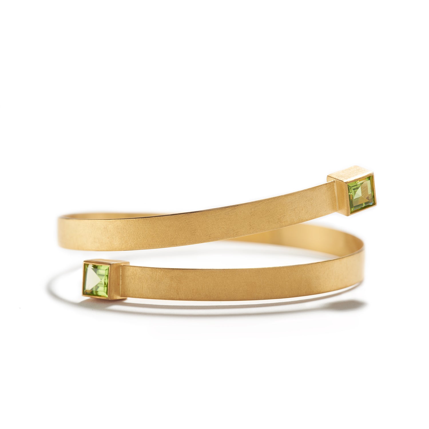 Pasch Bracelet with Two Peridot