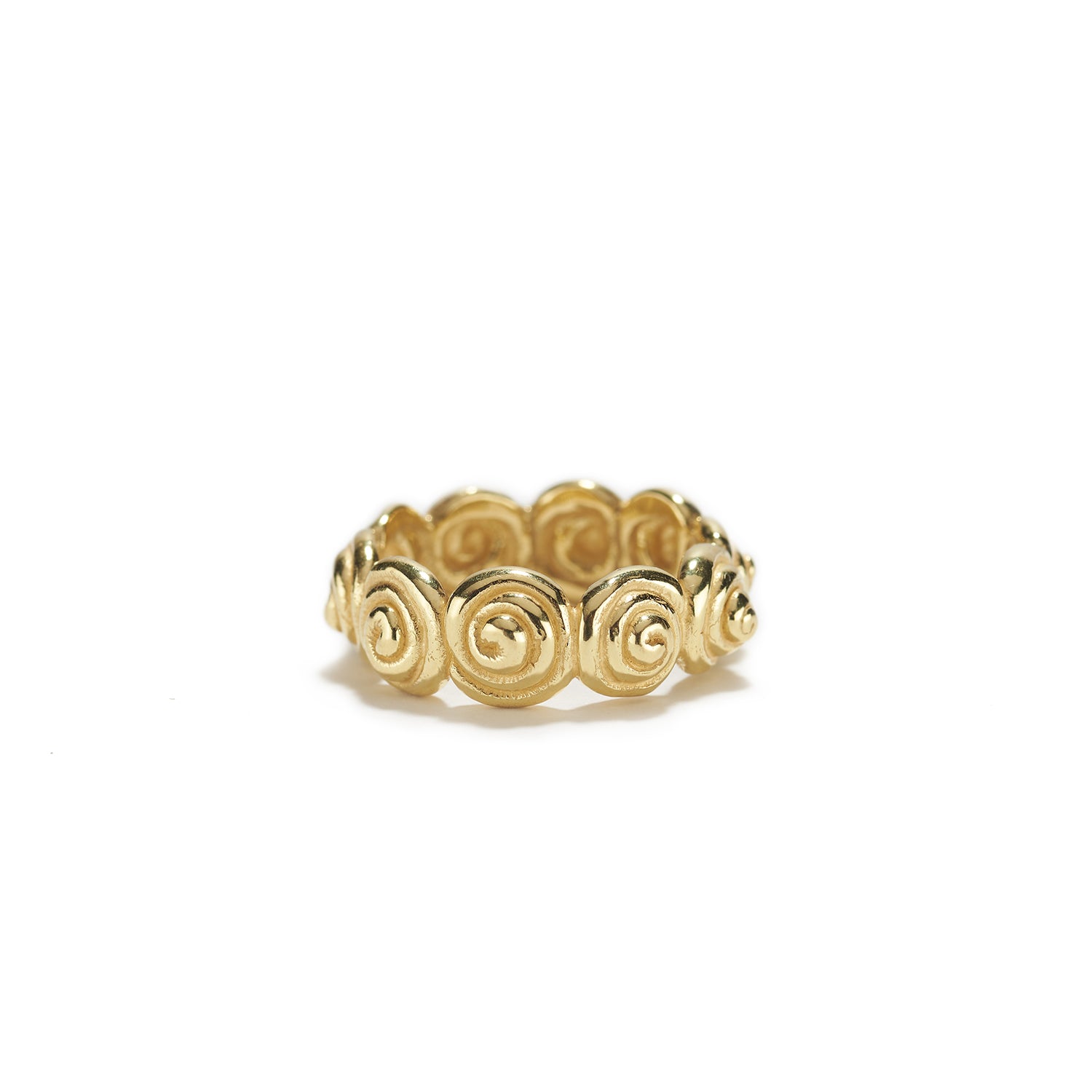 Snail Ring in Gold