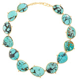 Turquoise with Diamond Necklace