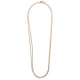 Moonstone & Gold Chain Necklace