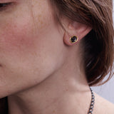 Portrait Sapphire Stud Earrings