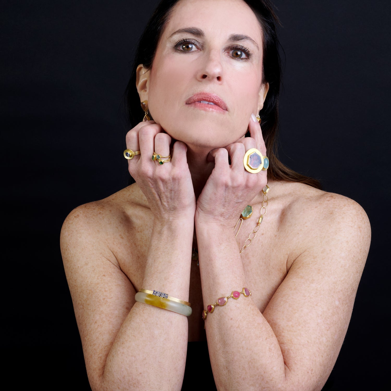 Pink Sapphire Bracelet