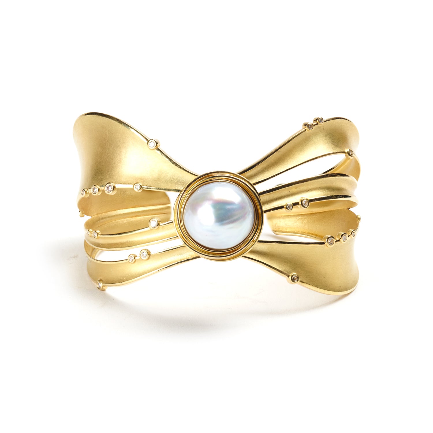 South Sea Baroque Pearl Cuff