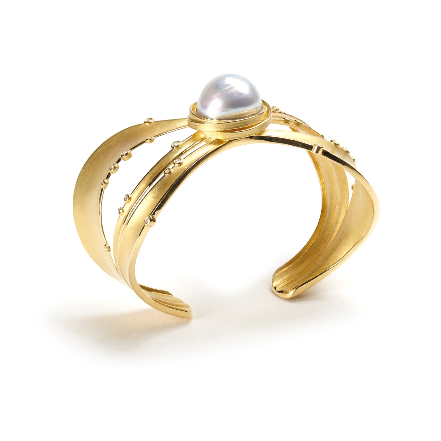 South Sea Baroque Pearl Cuff