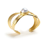South Sea Baroque Pearl Cuff