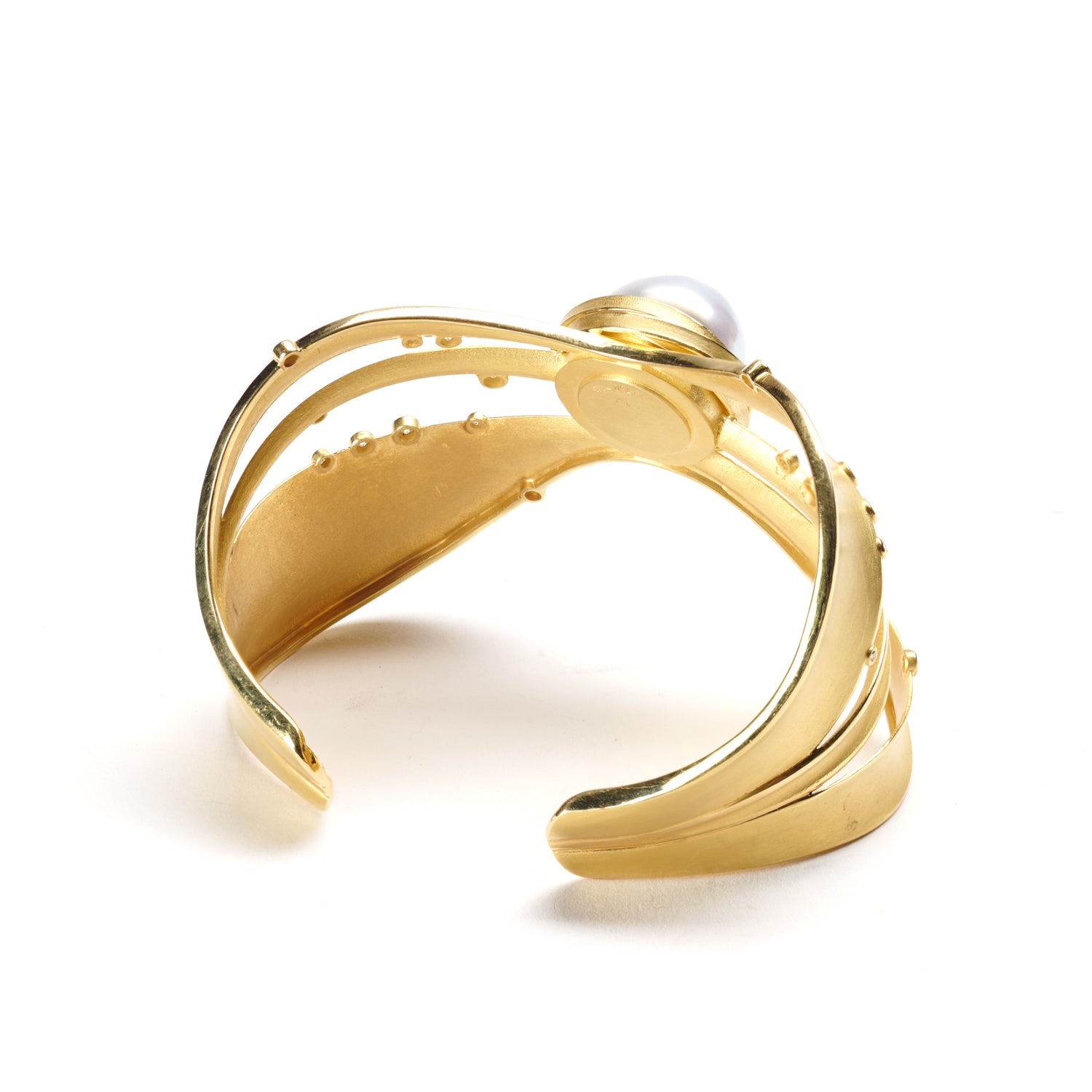 South Sea Baroque Pearl Cuff