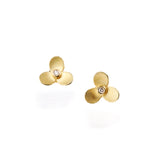 Trillium Stud Earrings ~ Medium
