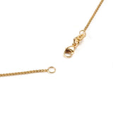 Violet Leaf Necklace