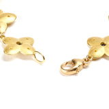 Sapphire & Gold Dogwood Bracelet