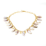 Freshwater Feather Pearl Necklace