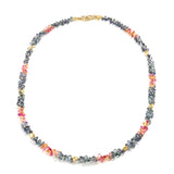 Long Sapphire Briolette Necklace