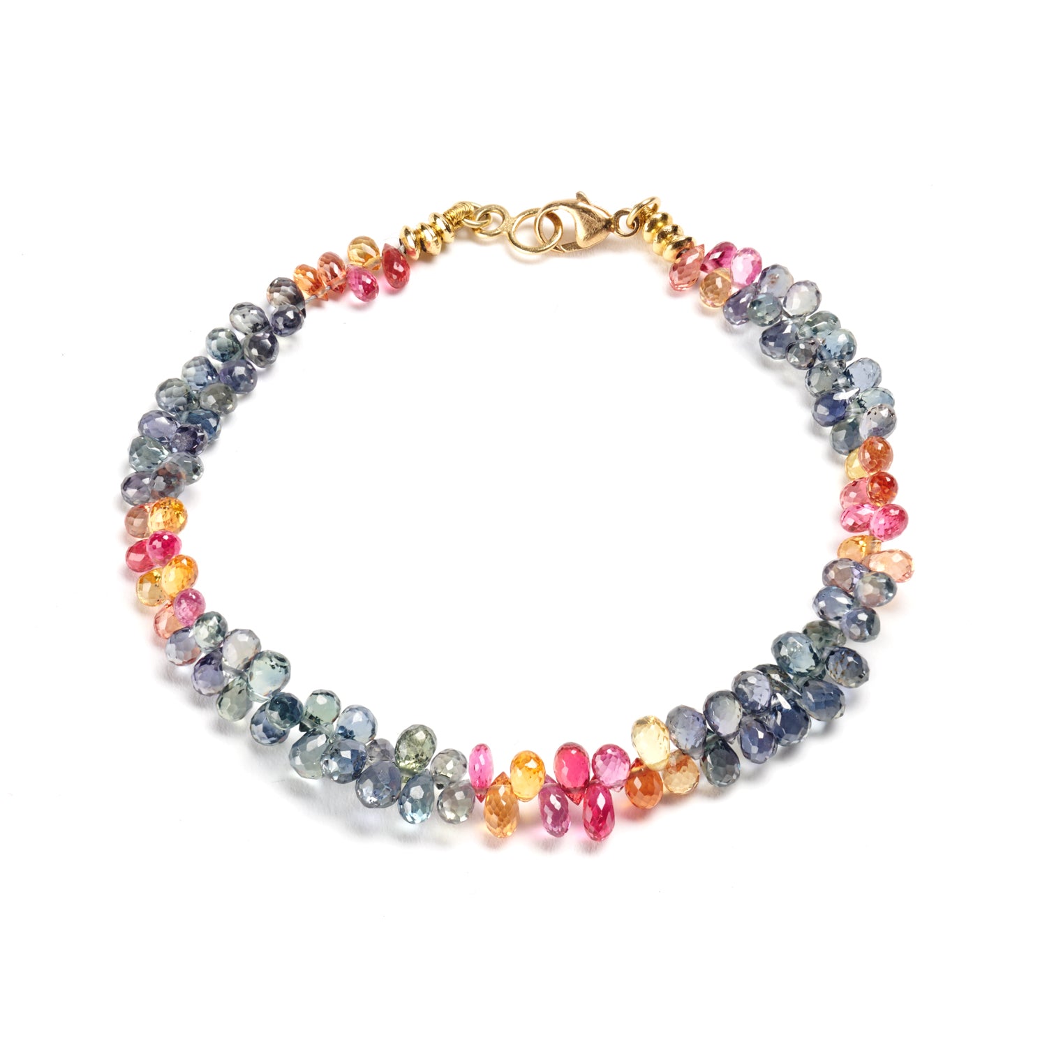 Sapphire Briolette Bracelet