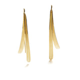 Double Olive Leaf Earrings