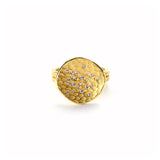 Glacier Disc Ring