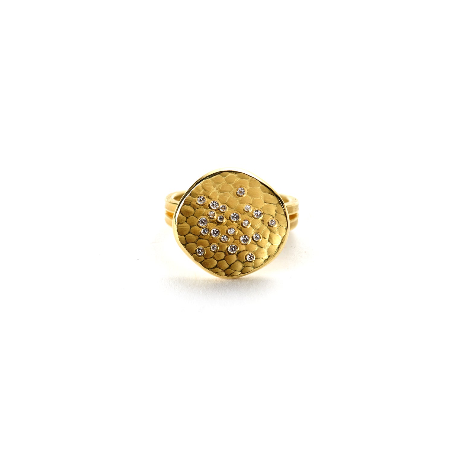 Glacier Disc Ring