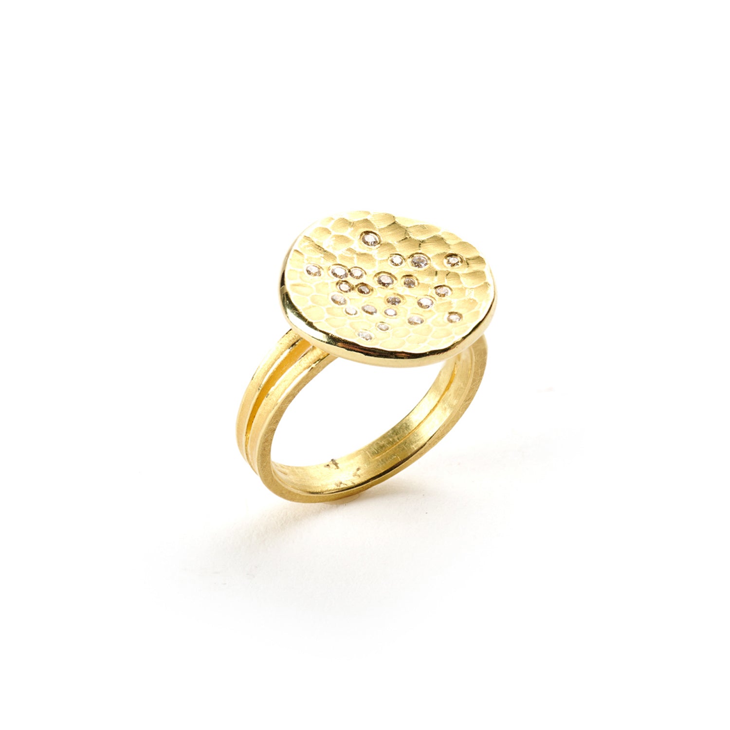 Glacier Disc Ring