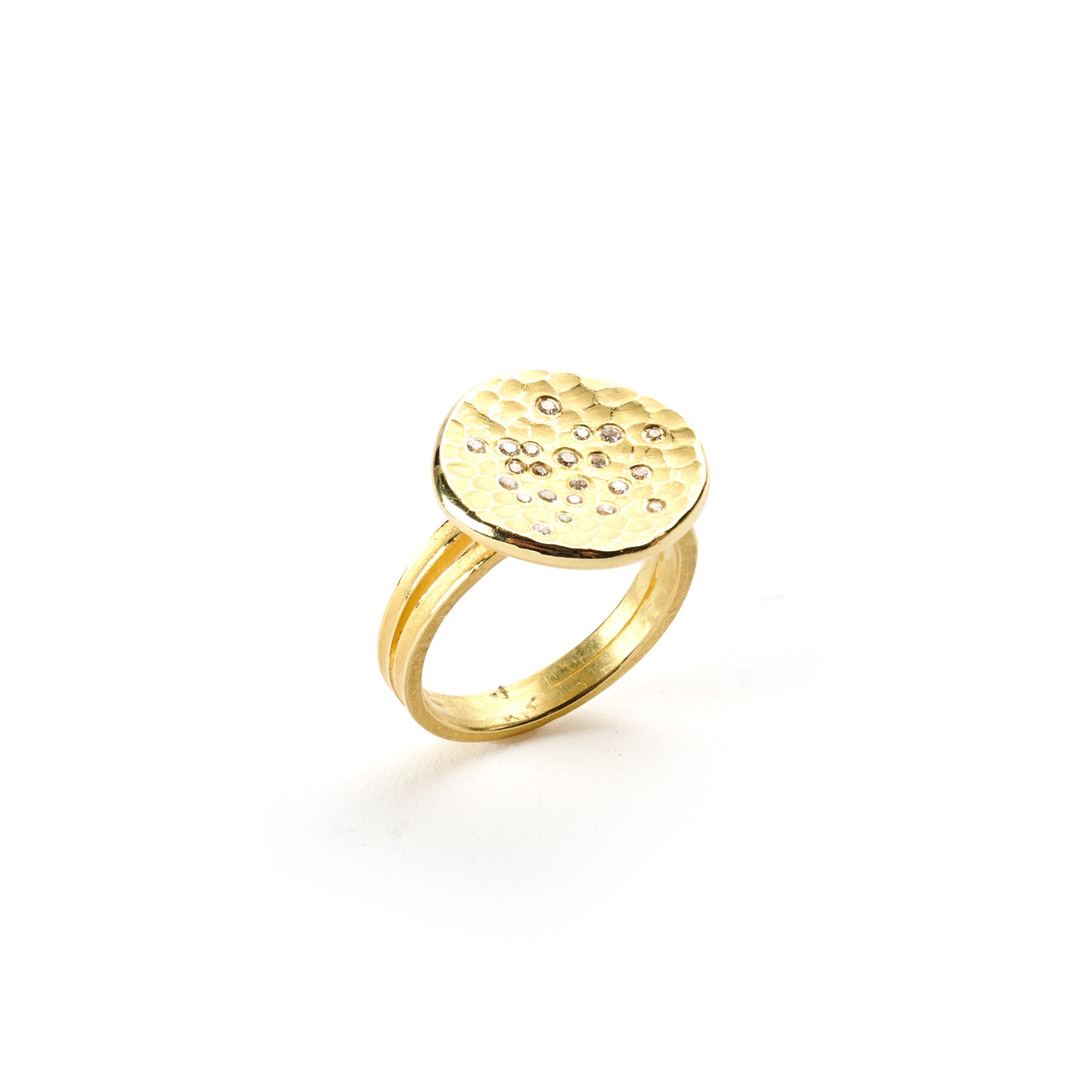 Glacier Disc Ring