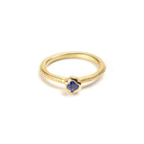 Lily Cut Sapphire Ring