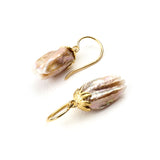 Freshwater Feather Pearl Earrings
