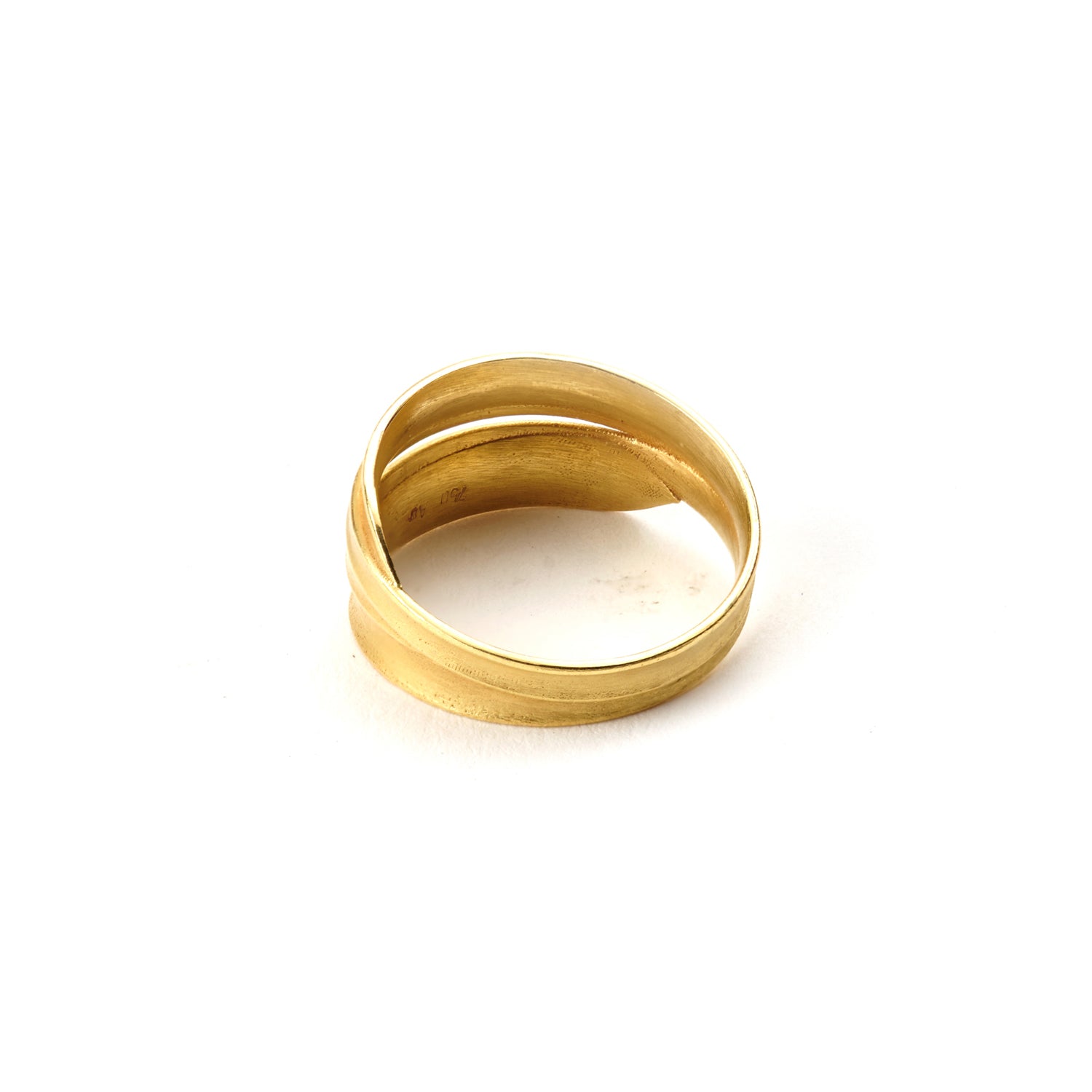 Golden Blade of Grass Ring