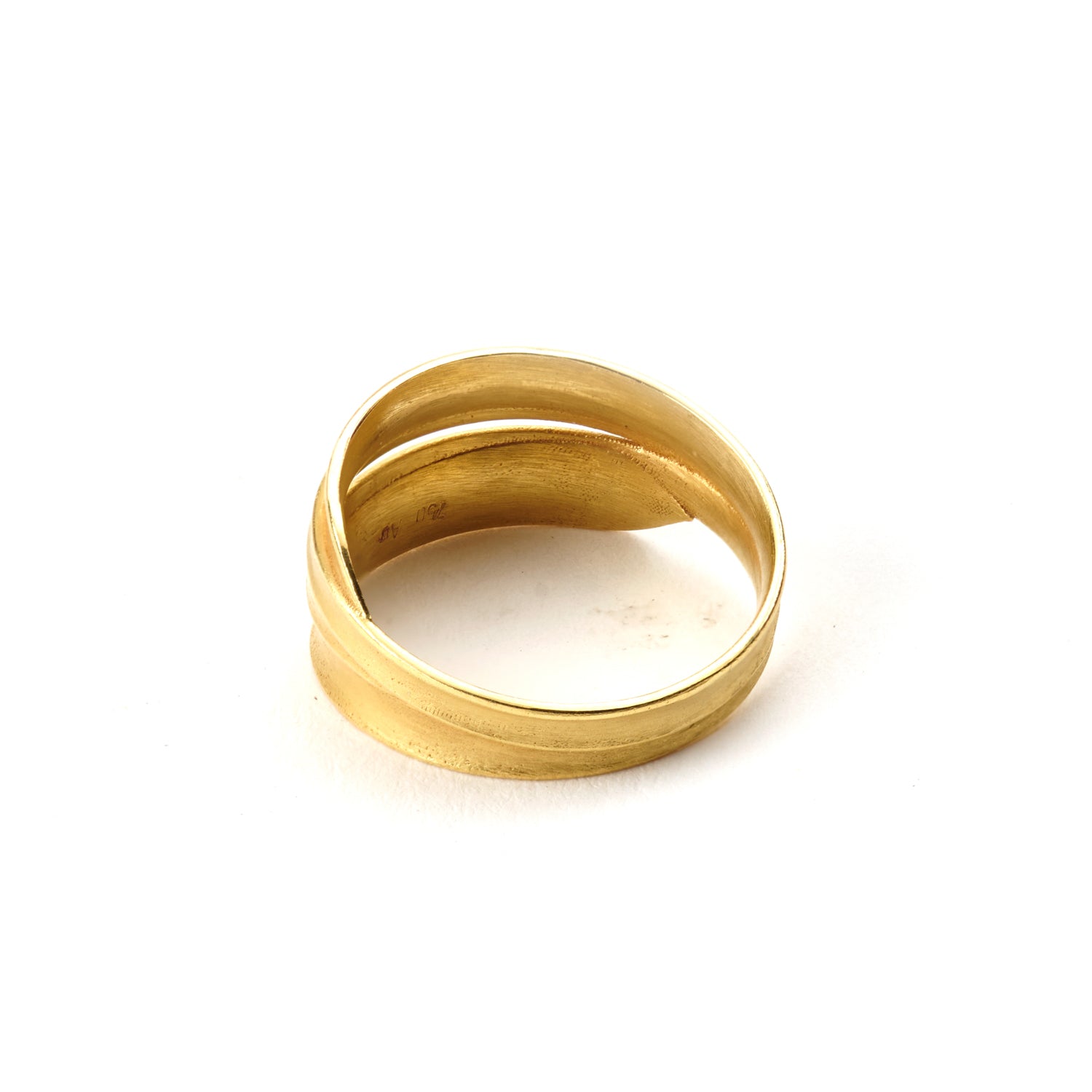 Golden Blade of Grass Ring