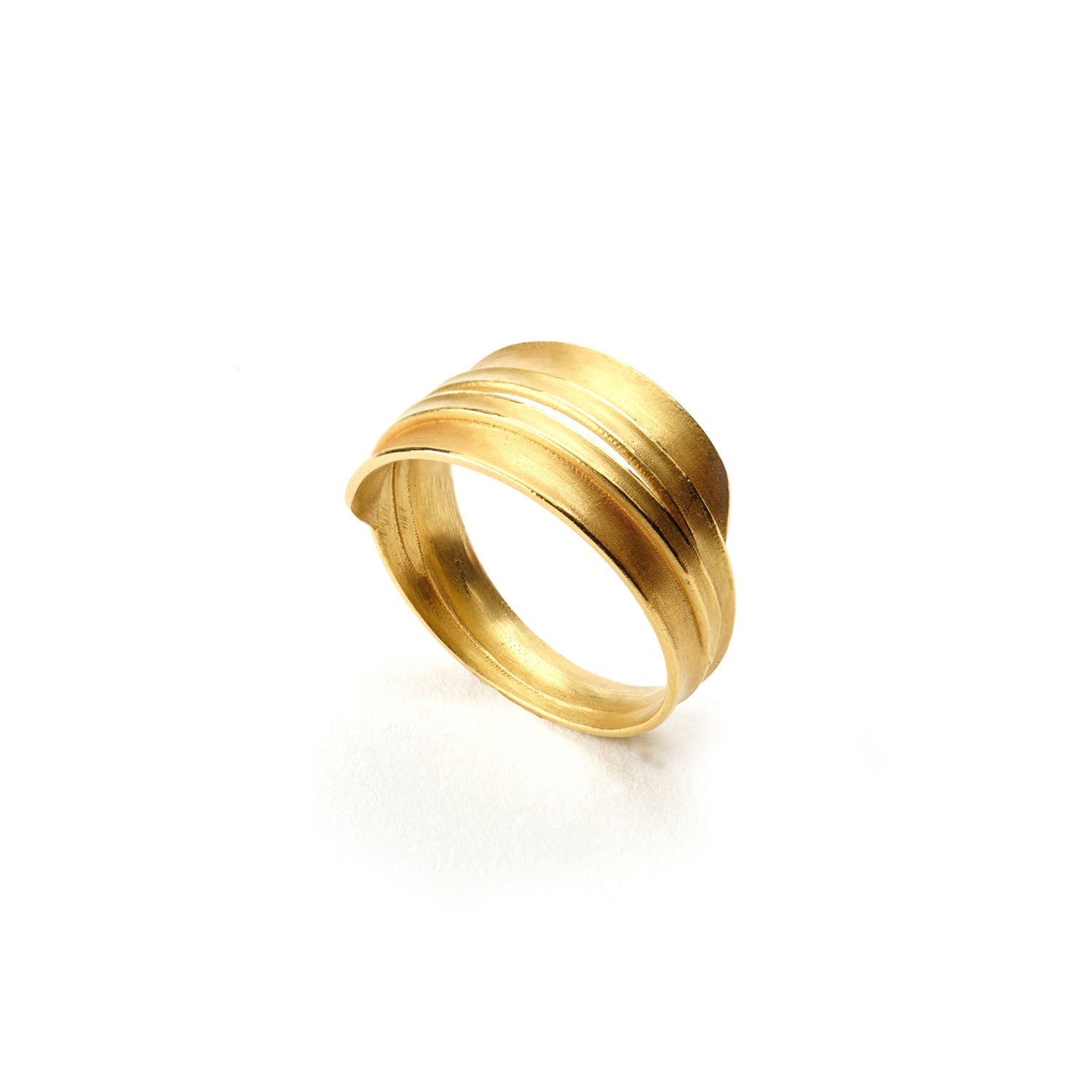 Golden Blade of Grass Ring