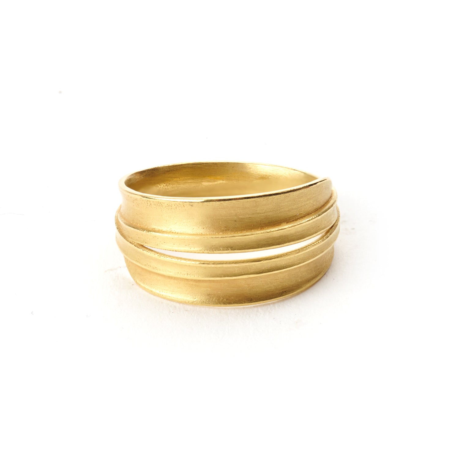 Golden Blade of Grass Ring