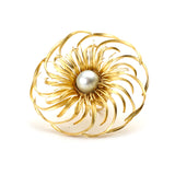 Gold Zinnia Ring