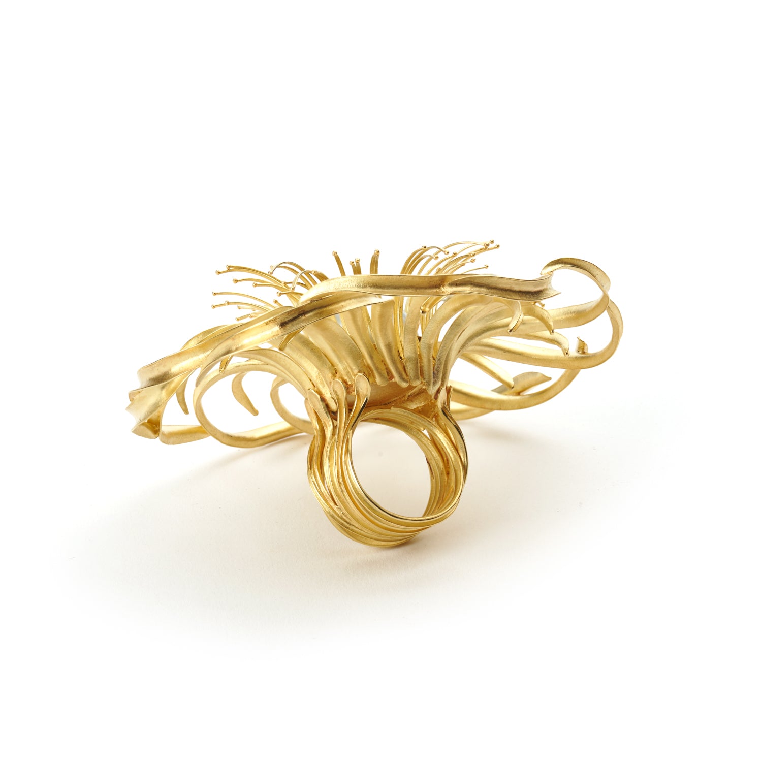 Gold Zinnia Ring