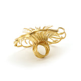 Gold Zinnia Ring
