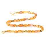 Chain of Imperial Topaz Crystal Beads