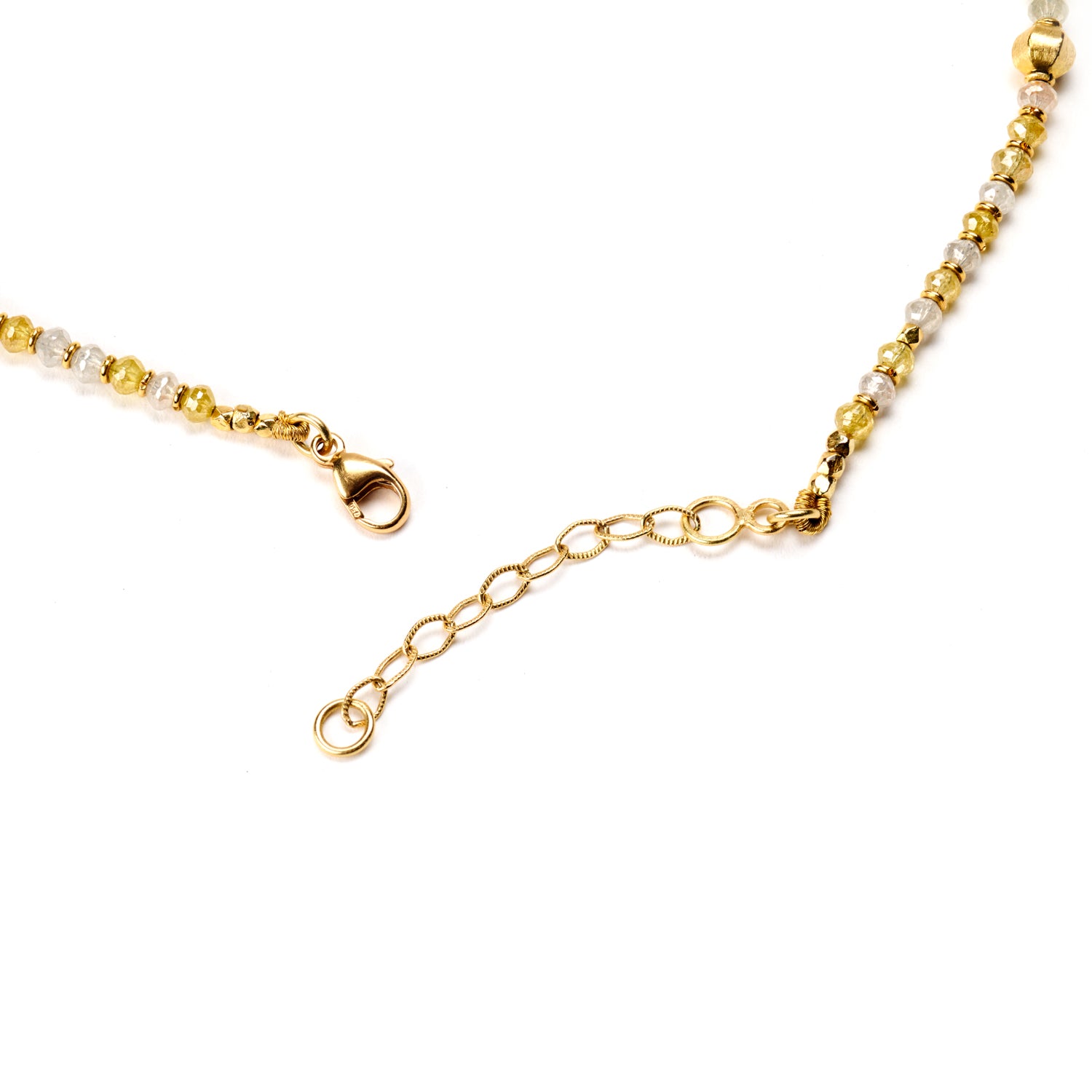 Chain of Natural Diamond Beads
