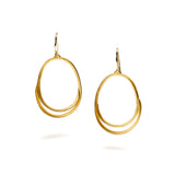 Golden Swirl Earrings