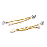 Gold & Peach Drops