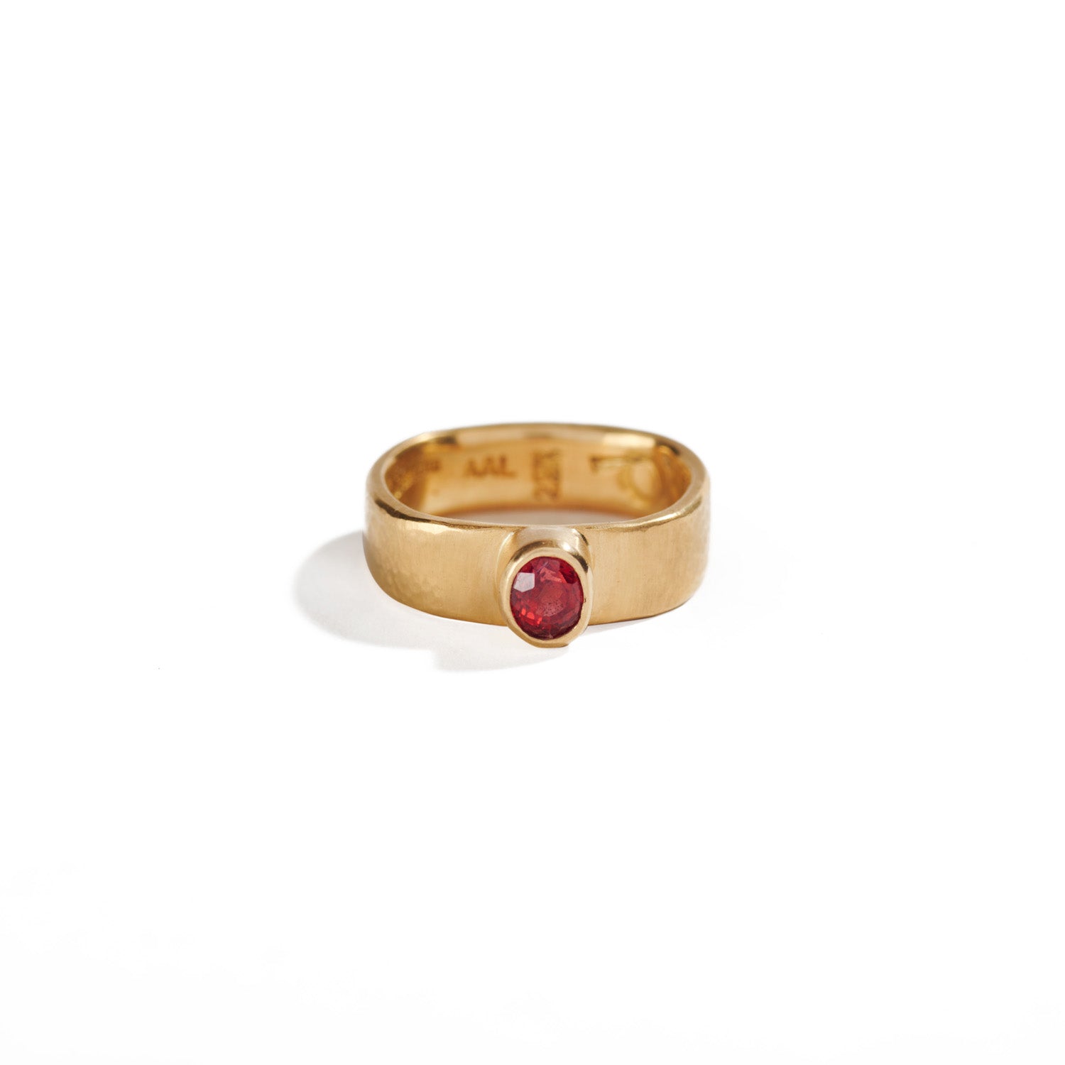 Jedi Red Spinel Ring