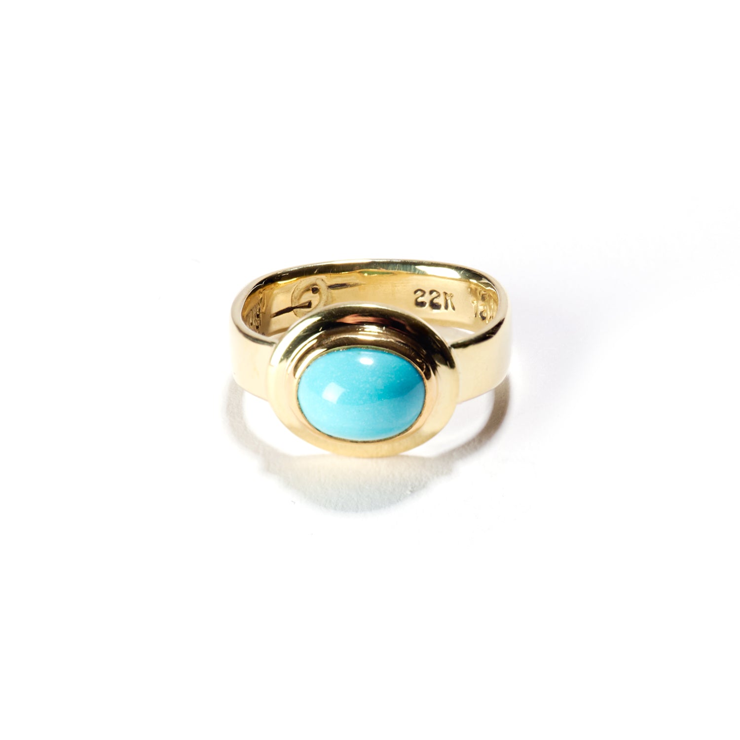 Mini Sleeping Beauty Turquoise Ring