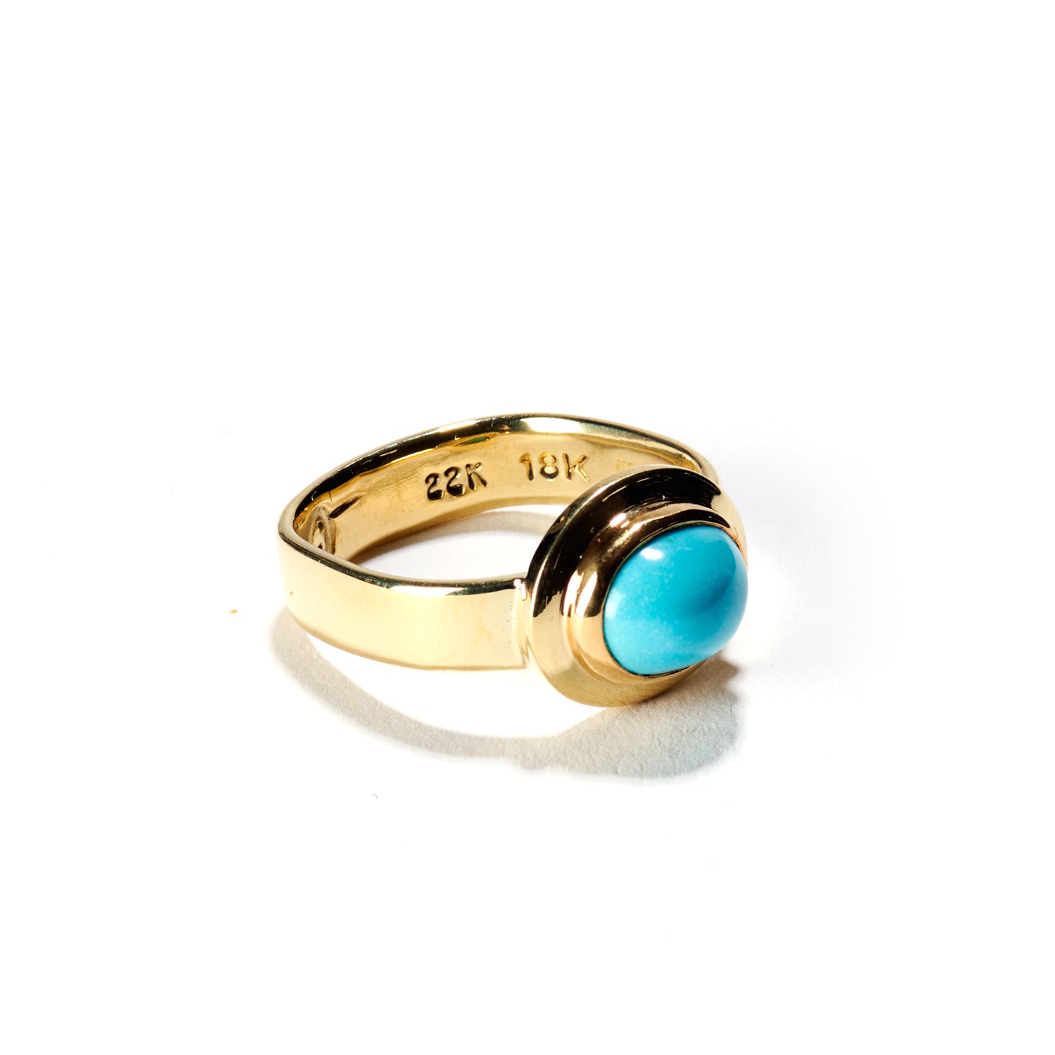 Mini Sleeping Beauty Turquoise Ring