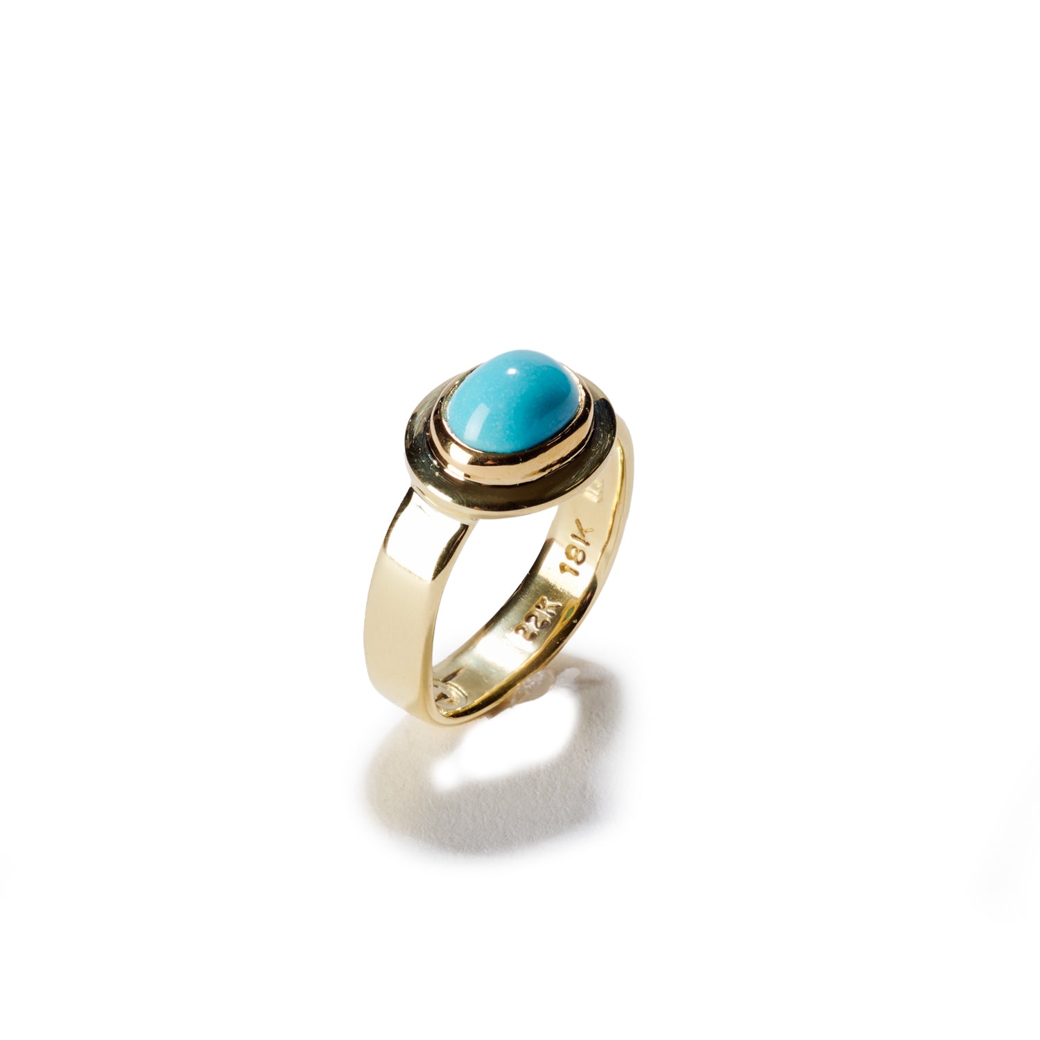 Mini Sleeping Beauty Turquoise Ring