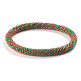 Red & Green Spiral Bracelet
