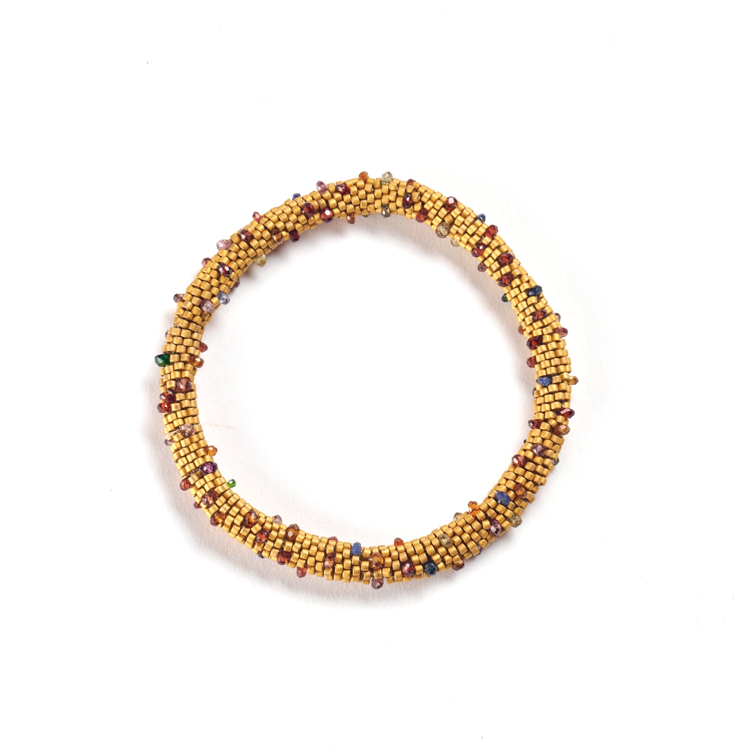 Sapphire and Garnet Bracelet