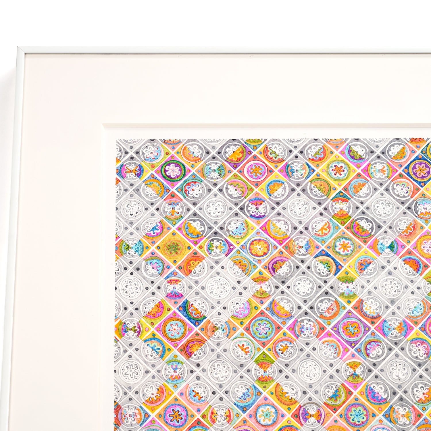 Untitled, Millefiori With Diamonds