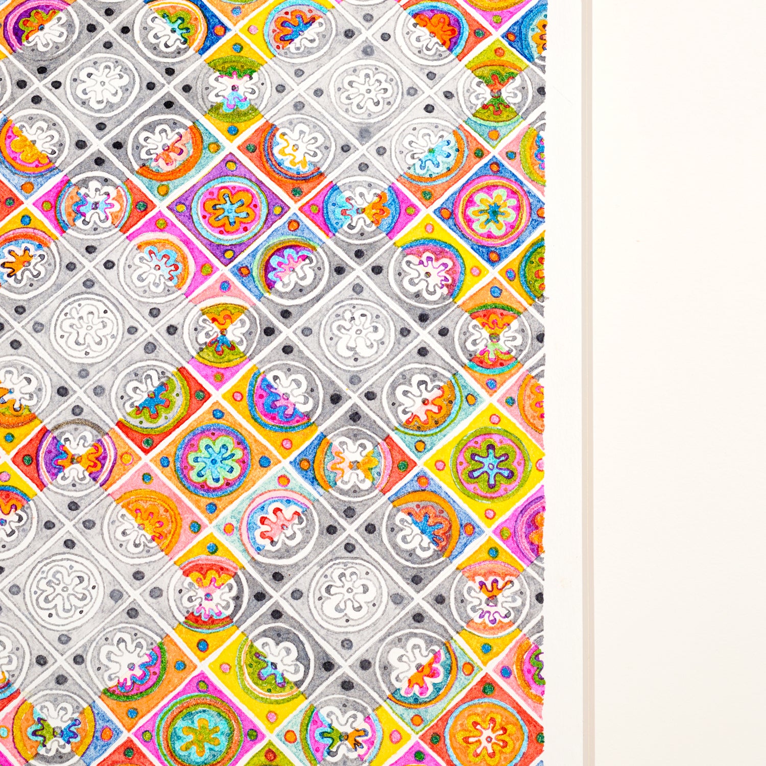 Untitled, Millefiori With Diamonds